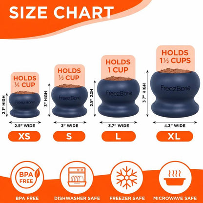 Freezball - Durable, Refillable Dog Chew Toy